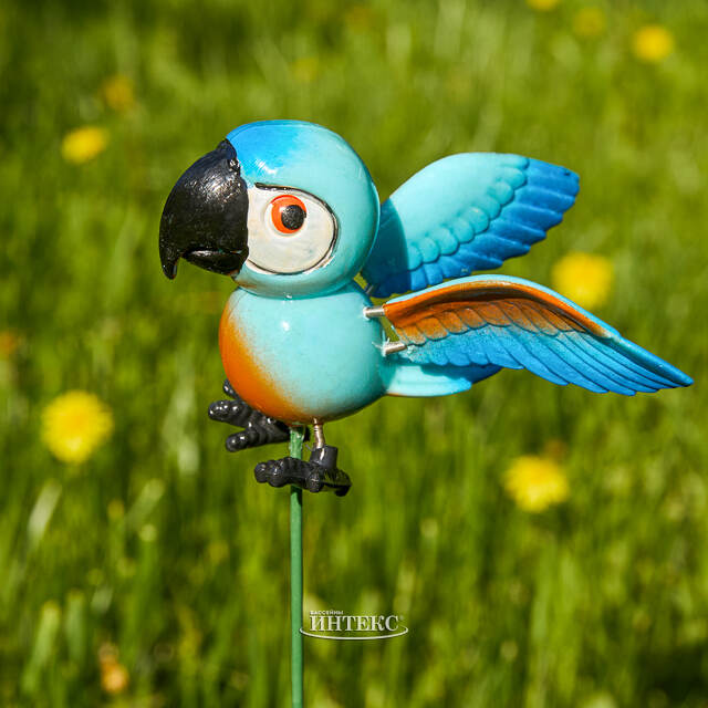 Садовый штекер Попугай Филиппо 67 см синий Koopman (Купман)