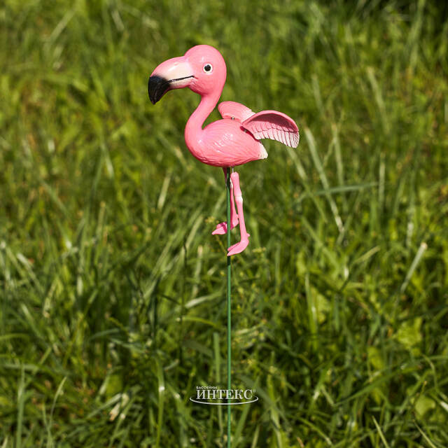 Садовый штекер Фламинго Флориан 67 см розовый Koopman (Купман)