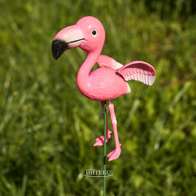 Садовый штекер Фламинго Флориан 67 см розовый Koopman (Купман)