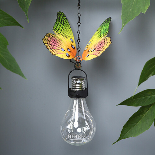 Садовый светильник на солнечной батарее Solar Butterfly Lory 17*13 см, IP44 Koopman