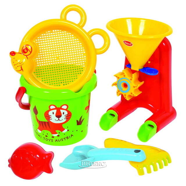 Набор для песочницы Тигренок, 6 предметов Gowi (Джови)