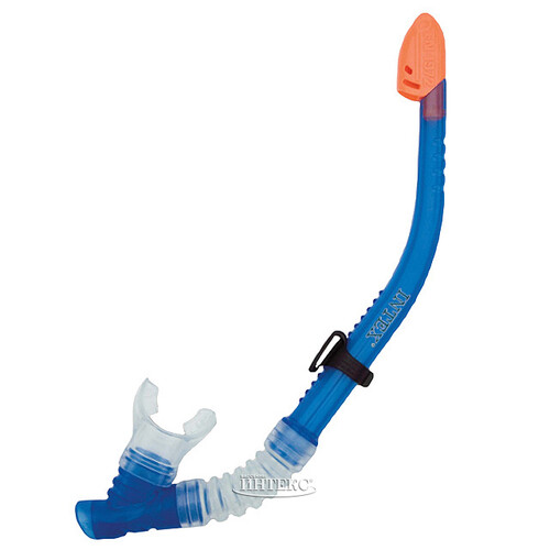 Трубка для плавания Easy Flow Sport синяя, 8+ INTEX