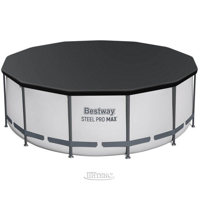 Круглый каркасный бассейн Bestway Steel Pro Max 396*122 см, фильтр-насос, аксессуары Bestway