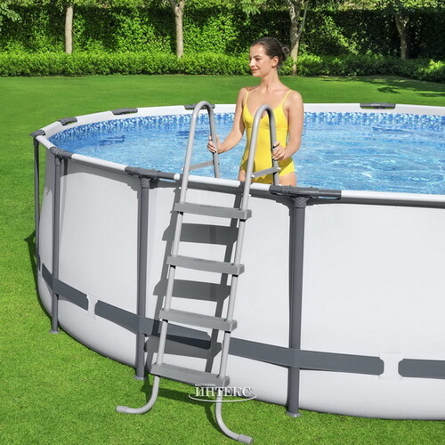 Круглый каркасный бассейн Bestway Steel Pro Max 396*122 см, фильтр-насос, аксессуары Bestway