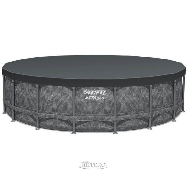 Каркасный бассейн APX (Бествей Апкс) 365 549*132 см, песочный фильтр-насос, аксессуары Bestway