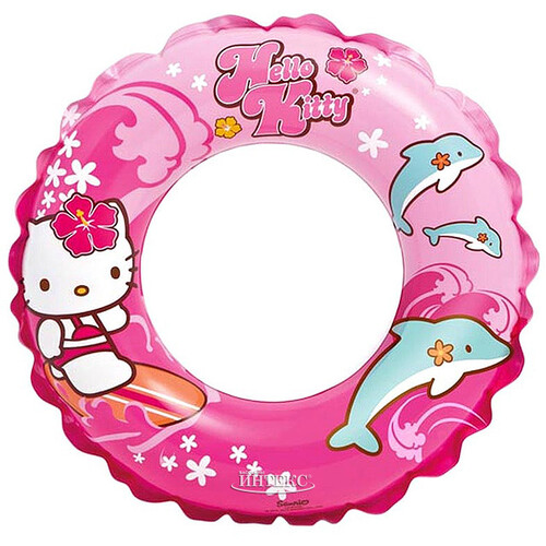 Надувной круг "Hello Kitty", 51 см, 3-6 лет INTEX