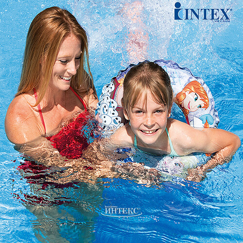 Круг для плавания Холодное сердце 51 см, 3-6 лет INTEX