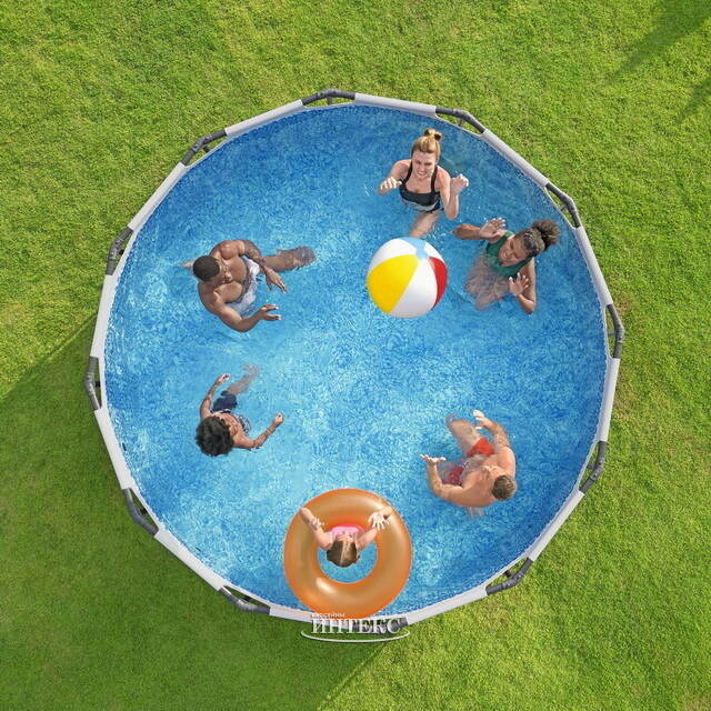 Каркасный бассейн Bestway Steel Pro Max 366*100 см, фильтр-насос Bestway