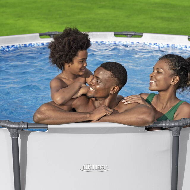 Каркасный бассейн Bestway Steel Pro Max 366*100 см, фильтр-насос Bestway