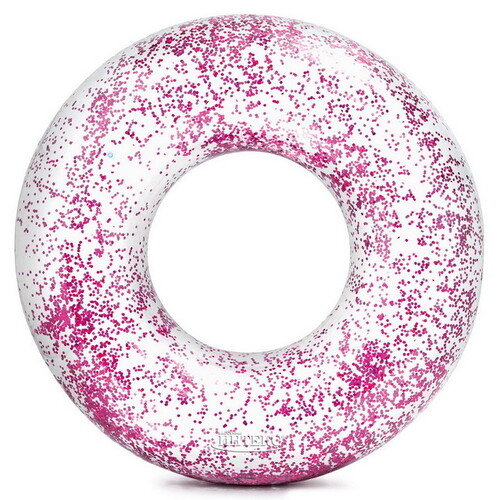 Надувной круг Pink Shiny 107*27 см INTEX