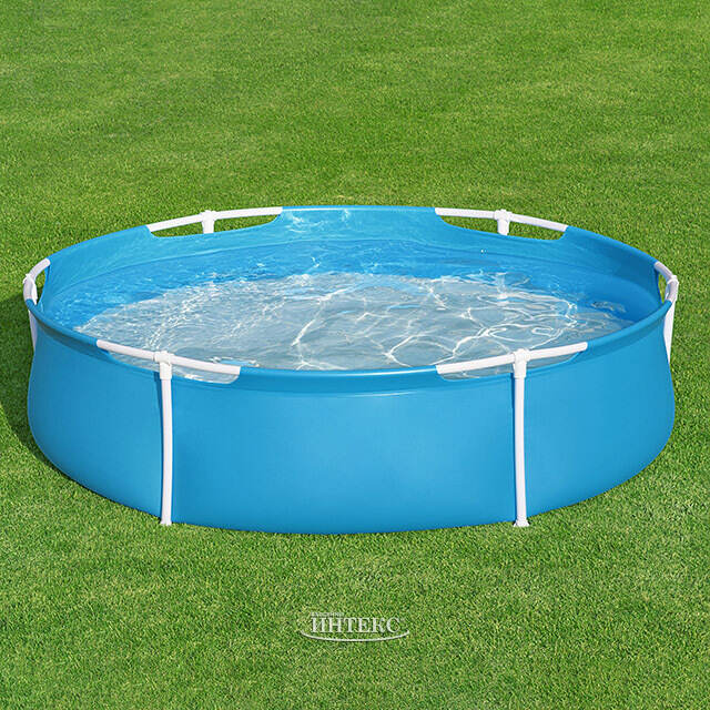 Детский каркасный бассейн Голубая Лагуна 152*38 см Bestway