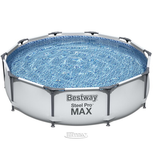 Каркасный бассейн 56408 Bestway Steel Pro Max 305*76 см, фильтр-насос Bestway