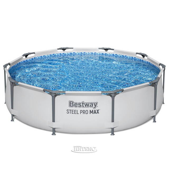 Каркасный бассейн 56408 Bestway Steel Pro Max 305*76 см, фильтр-насос Bestway