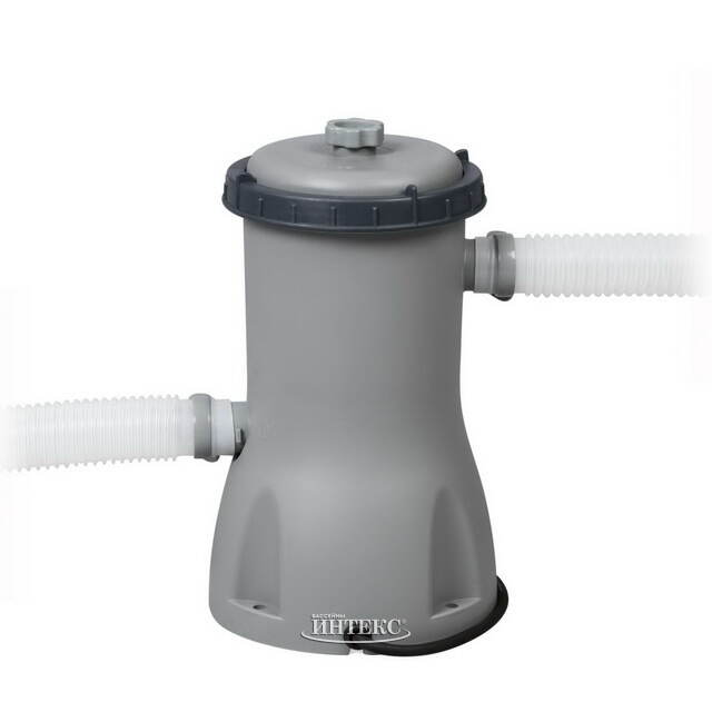 Каркасный бассейн Bestway Power Steel 427*122 см, фильтр-насос, аксессуары Bestway