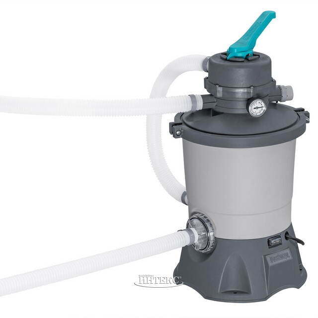 Прямоугольный каркасный бассейн 56457 Bestway Steel Pro Max 412*201*122 см, песочный фильтр-насос, аксессуары Bestway