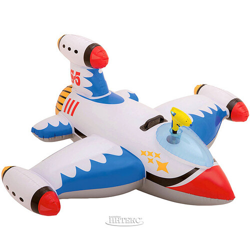 Надувная игрушка Аэроплан 147*127 см INTEX