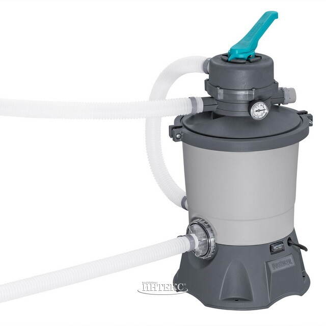 Прямоугольный каркасный бассейн Bestway Steel Pro Max 488*244*122 см, песочный фильтр-насос, аксессуары Bestway