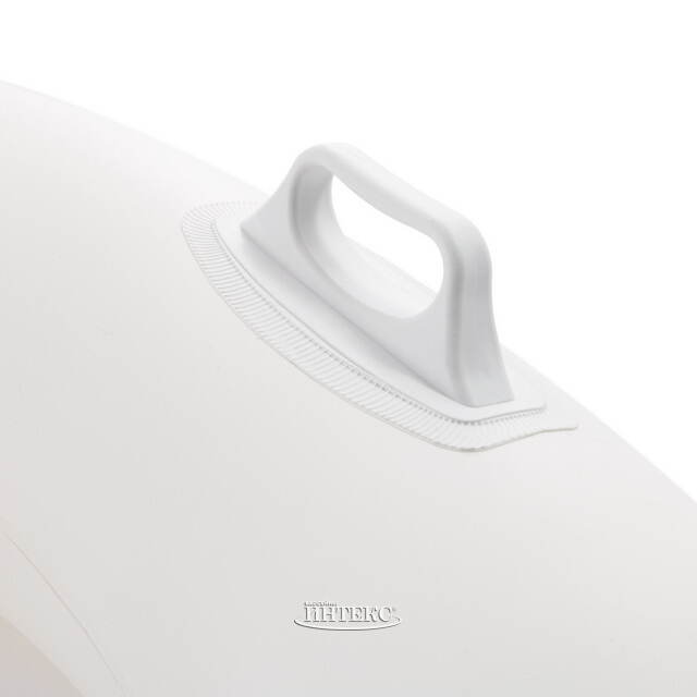 Надувное кресло для плавания с сетчатым дном 114*107 см белое INTEX (Интекс)