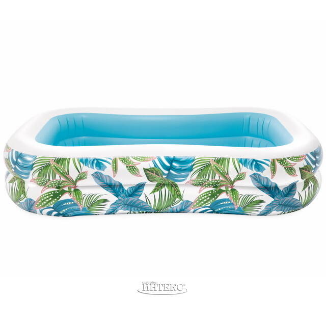 Надувной бассейн Тропики 229*152*48 см, клапан INTEX