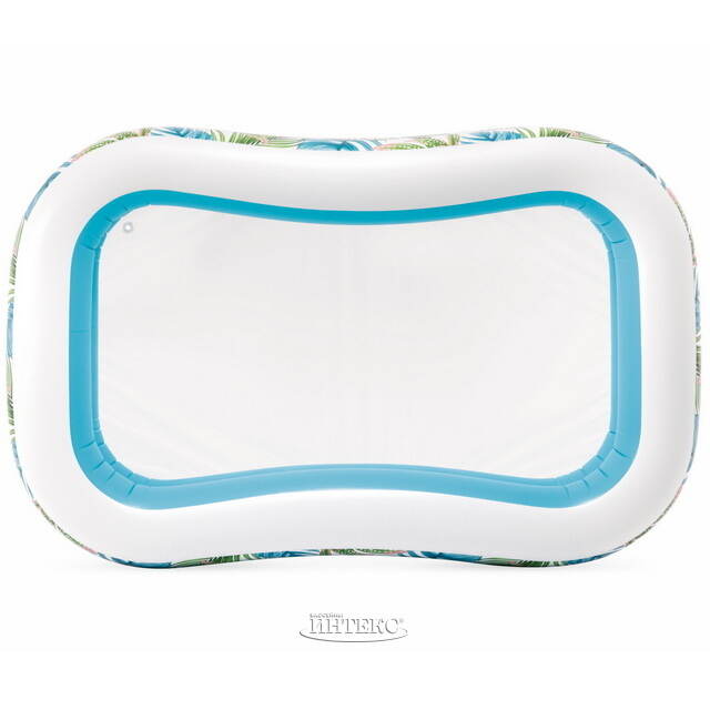 Надувной бассейн Тропики 229*152*48 см, клапан INTEX