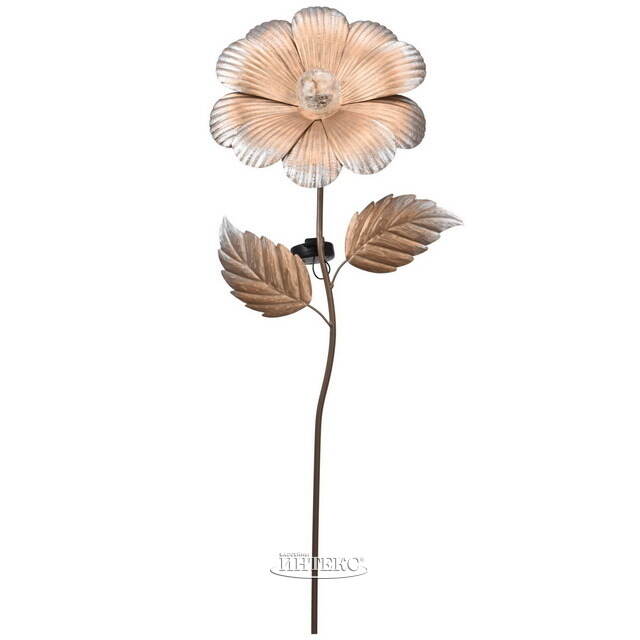 Садовый светильник на солнечной батарее Solar Rose Flower 96 см, IP44 Koopman