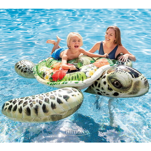 Надувная игрушка Зеленая Морская Черепаха 191*170 см INTEX