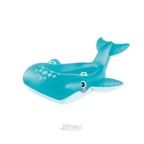 Надувная игрушка для плавания Голубой Кит 168*140 см INTEX