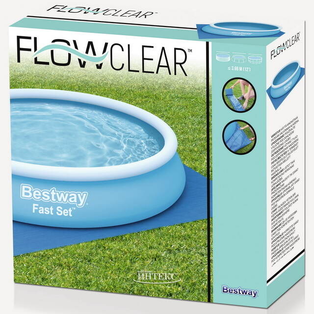Подстилка для бассейна 396*396 см Bestway
