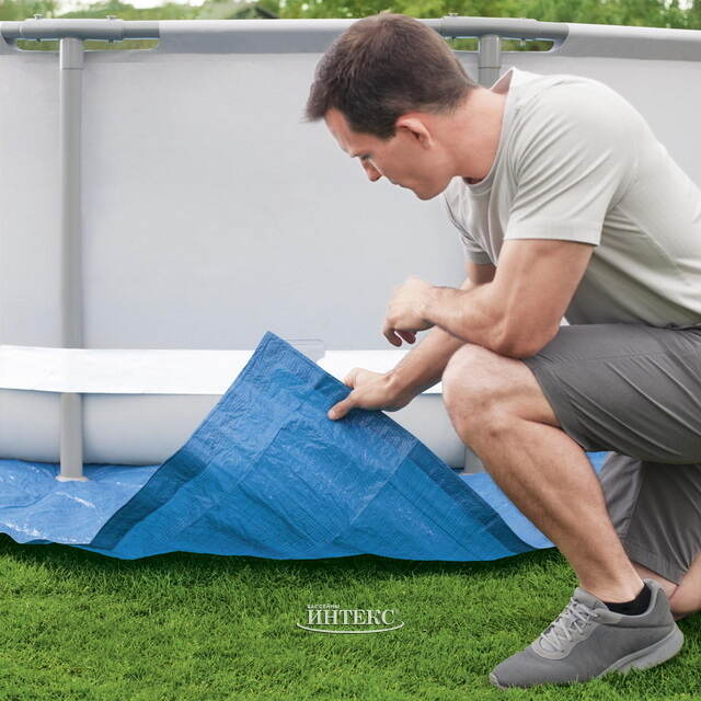 Подстилка под бассейн 488*488 см Bestway