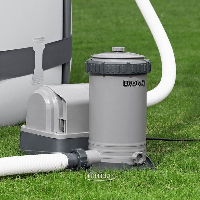 Фильтр насос 58391 Bestway (9463 л/ч) серый Bestway
