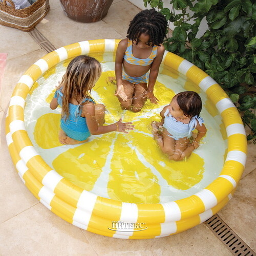 Детский надувной бассейн Лимон 147*33 см INTEX
