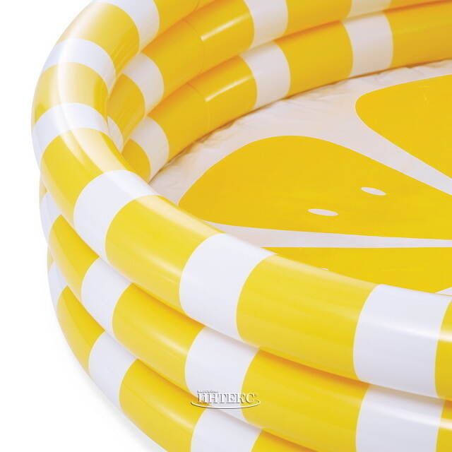 Детский надувной бассейн Лимон 147*33 см INTEX (Интекс)