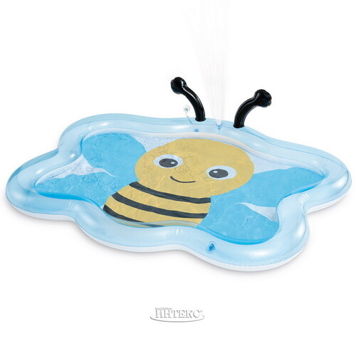 Детский надувной бассейн Веселая Пчелка 127*102*28 см INTEX