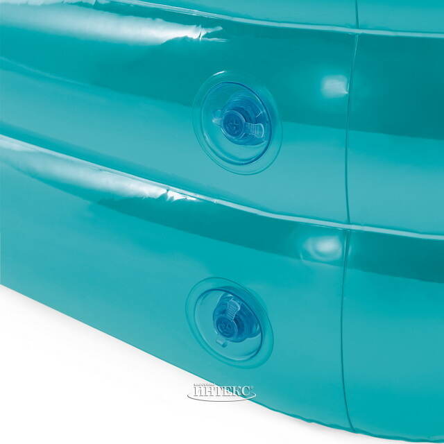 Семейный надувной бассейн Лазурная Гавань 254*56 см, клапан INTEX