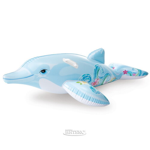 Надувная игрушка Дельфин, маленький 175*66 см INTEX
