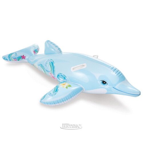 Надувная игрушка Дельфин, маленький 175*66 см INTEX
