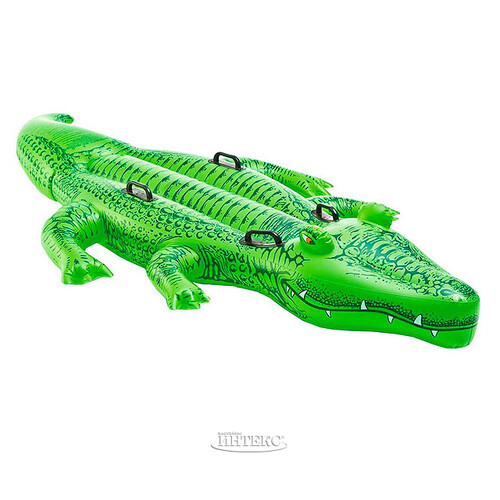 Надувная игрушка Крокодил большой 203*114 см INTEX