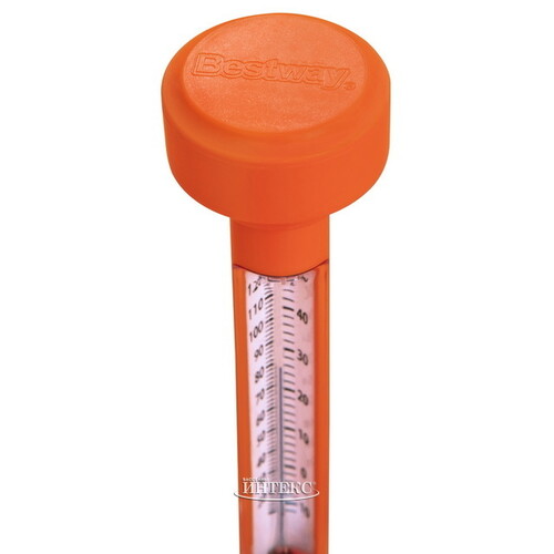 Термометр для бассейна Bestway 19 см, оранжевый Bestway