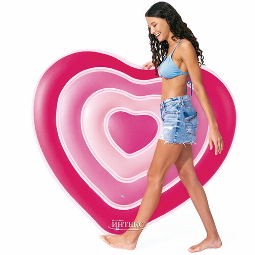 Надувной матрас-плот Sweet Heart 155*135 см INTEX