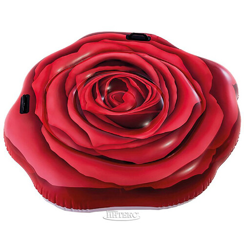 Большой надувной матрас Красная Роза 127*119 см INTEX