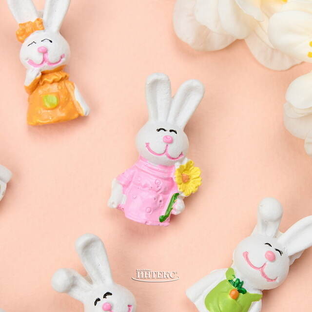 Кролики на липучке 4 см, 12 шт Breitner (Брайтнер)