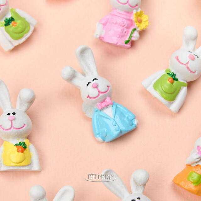 Кролики на липучке 4 см, 12 шт Breitner (Брайтнер)