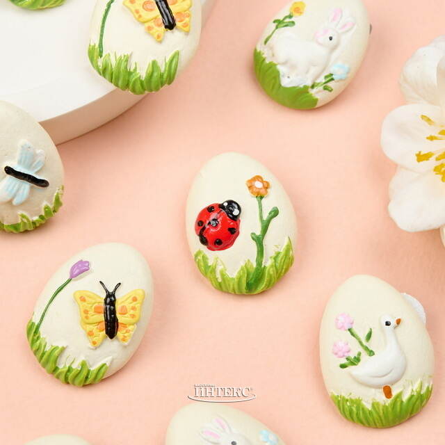 Пасхальные Яйца на липучке 3 см, 12 шт Breitner (Брайтнер)