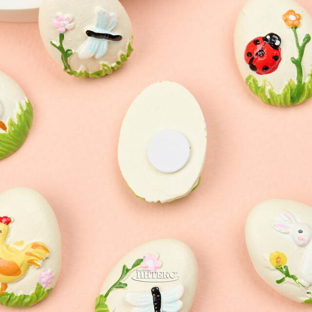 Пасхальные Яйца на липучке 3 см, 12 шт Breitner (Брайтнер)