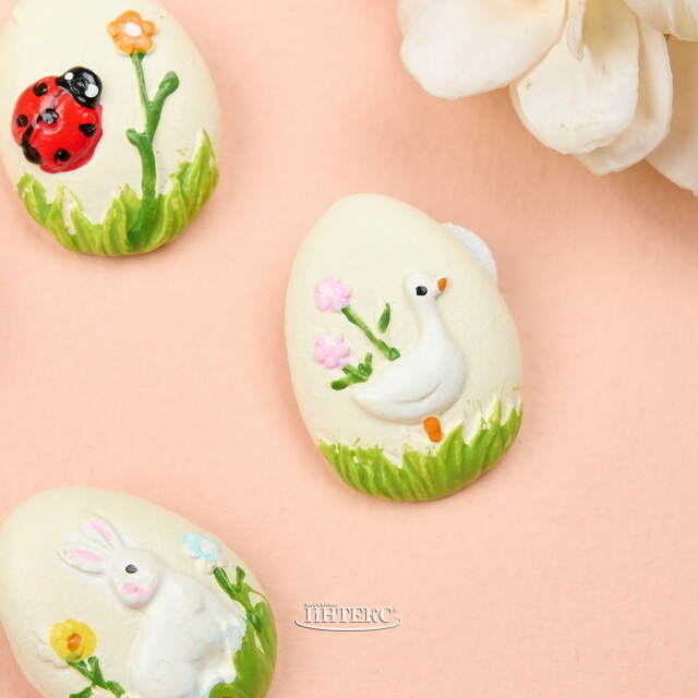 Пасхальные Яйца на липучке 3 см, 12 шт Breitner (Брайтнер)