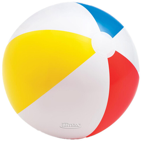Надувной мяч Цветные дольки 51 см INTEX