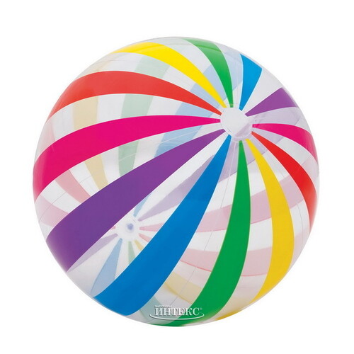 Большой надувной мяч Jumbo 107 см INTEX