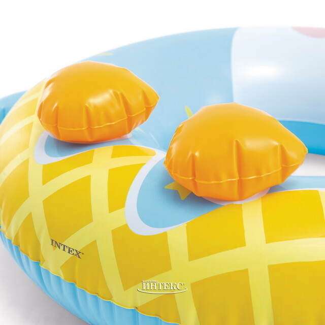 Надувной круг для купания Пингвин 91*76 см INTEX