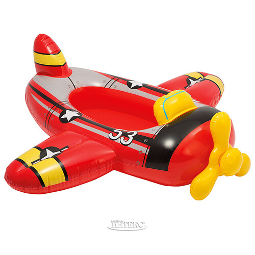 Надувная игрушка Cruiser Самолет, 3-6 лет INTEX