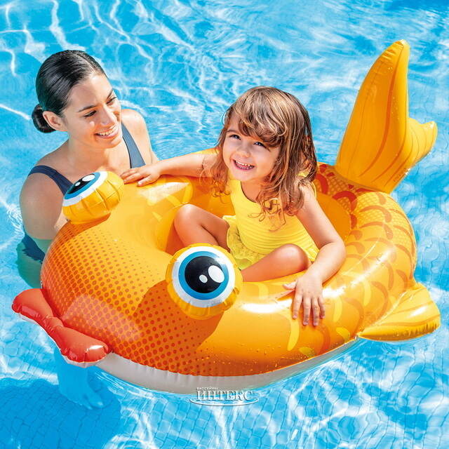 Надувная лодка Cruiser Рыбка Молли 117*76 см INTEX